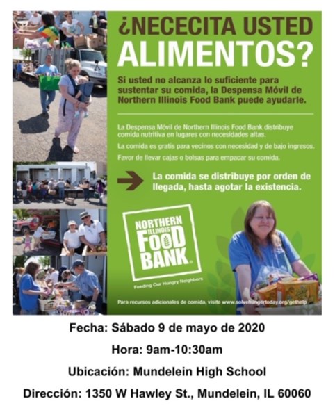 Mobile Food Pantry Spanish