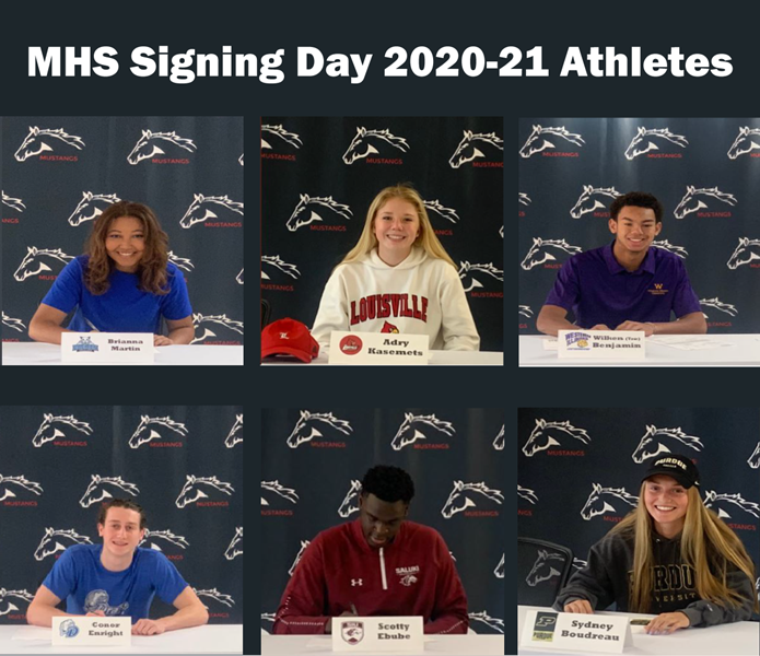 College Day Signing 2020-21