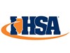 IHSA swoosh logo