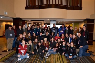 MHS Students at 2016 Theatre Fest