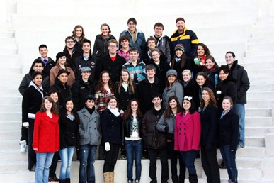 MHS Students at 2011 Theatre Fest