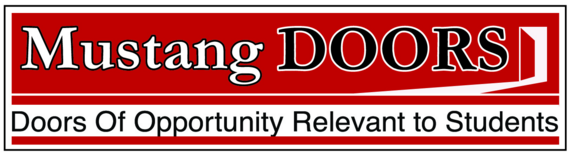 Mustangs DOORS logo