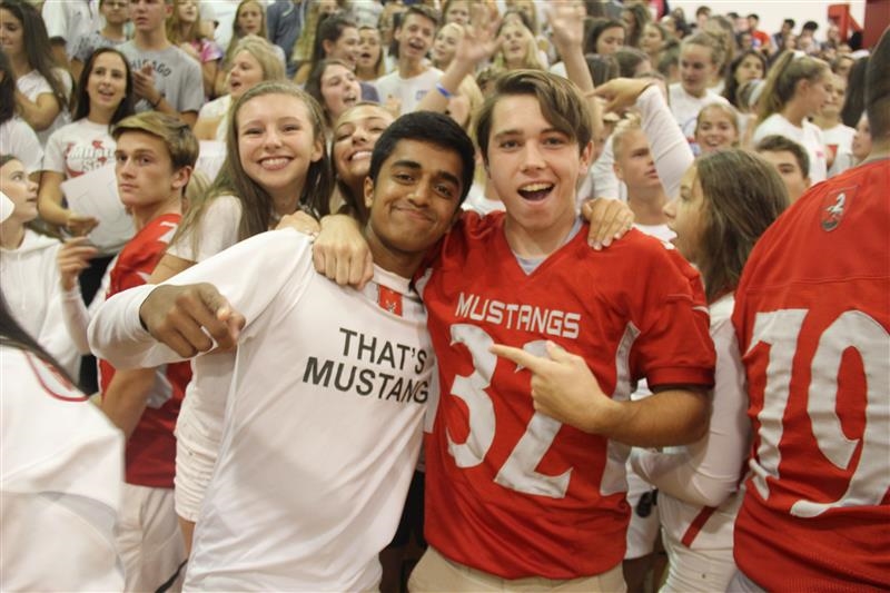 mundelein students at assembly
