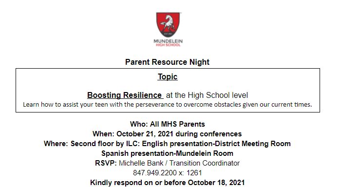 Parent Night