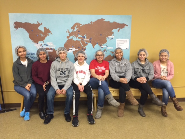 spanish club at feed my starving children